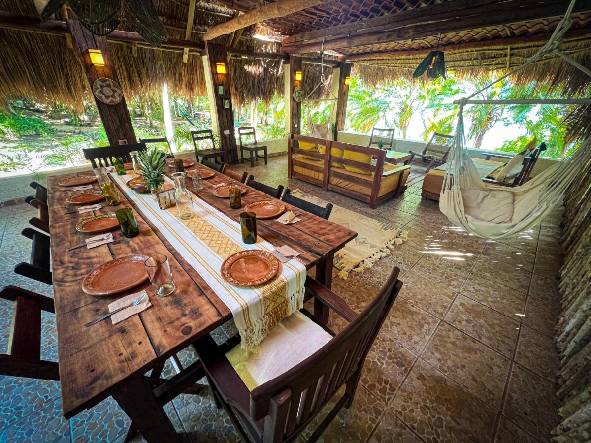 Villa Santuario Lake Front Oasis Bacalar Extérieur photo