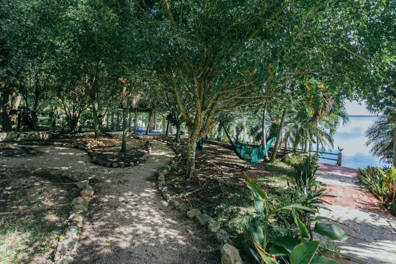 Villa Santuario Lake Front Oasis Bacalar Extérieur photo