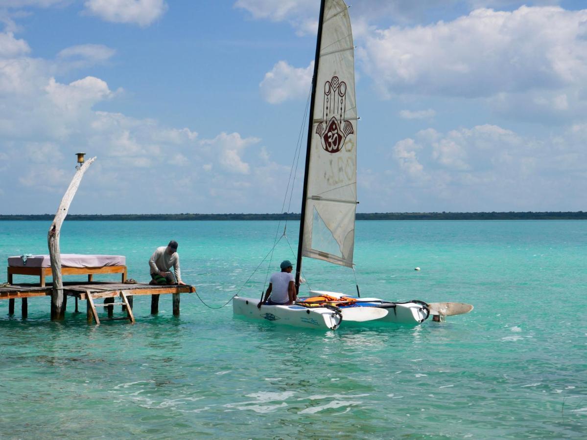 Villa Santuario Lake Front Oasis Bacalar Extérieur photo