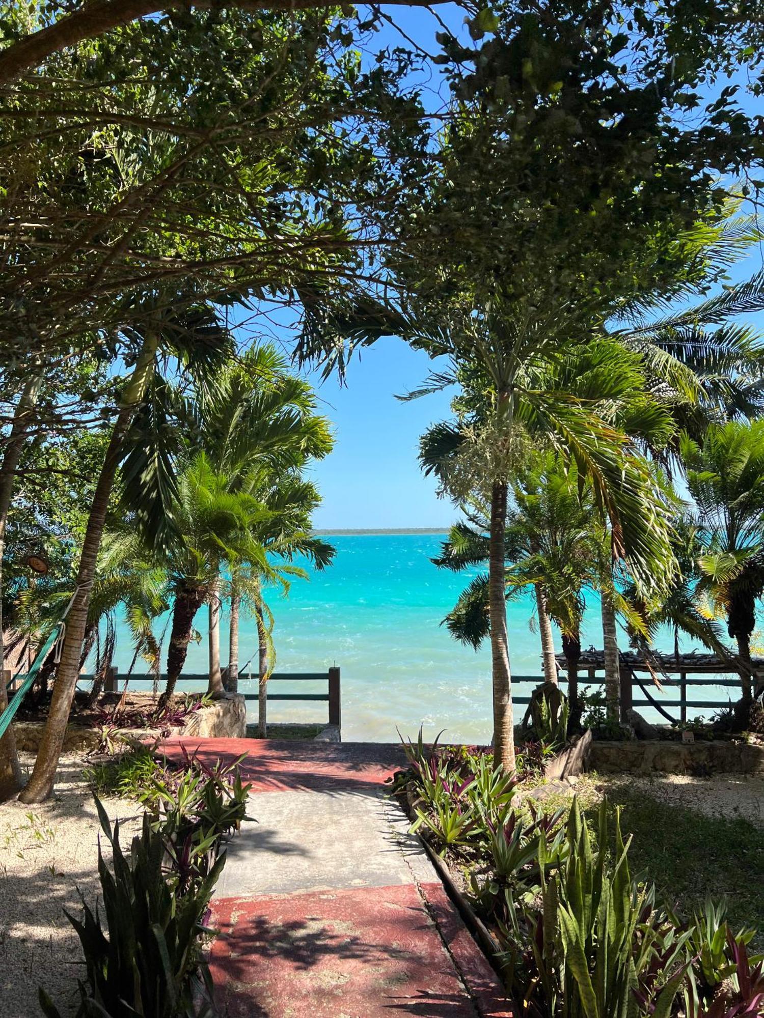 Villa Santuario Lake Front Oasis Bacalar Extérieur photo