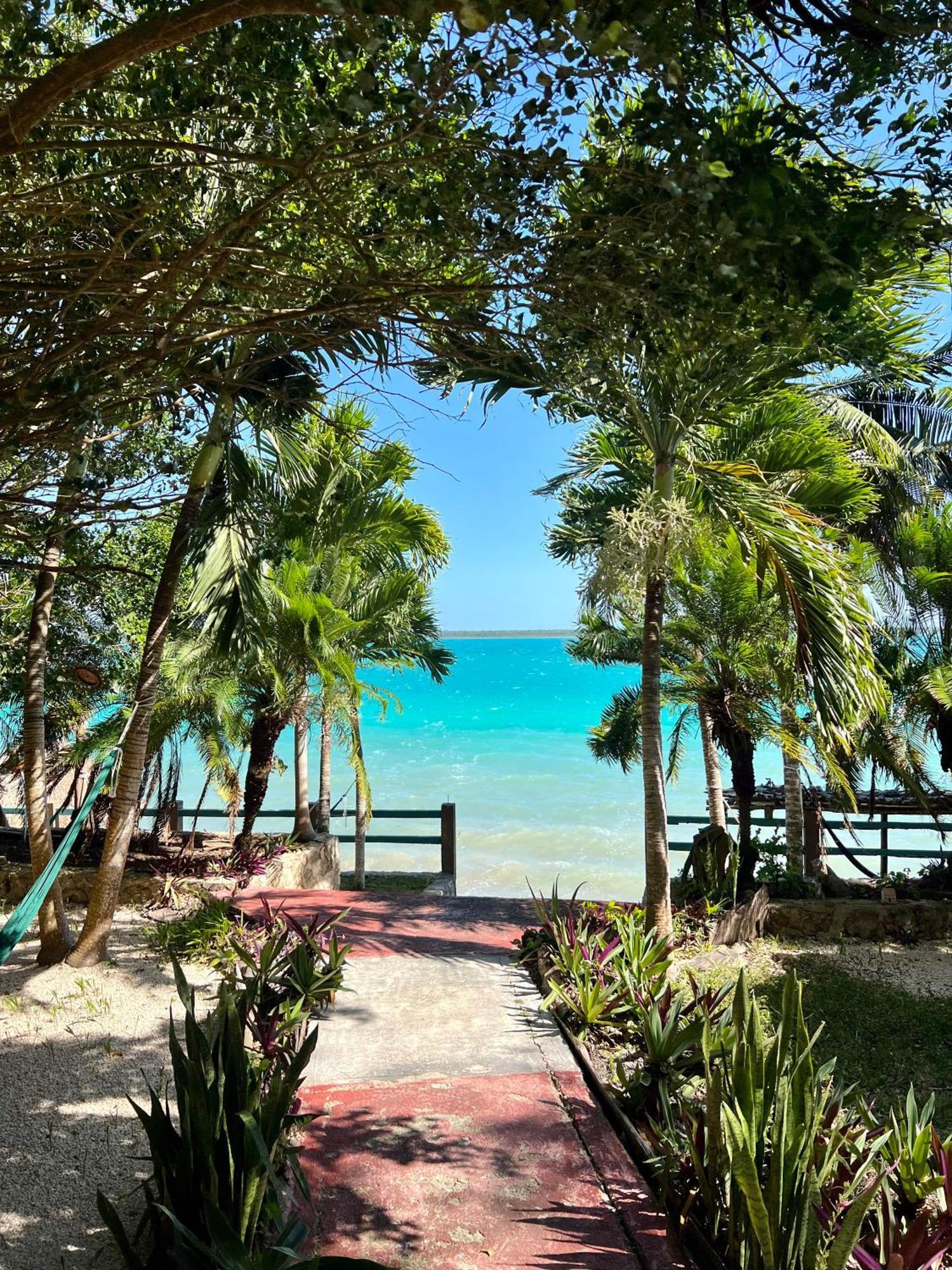 Villa Santuario Lake Front Oasis Bacalar Extérieur photo
