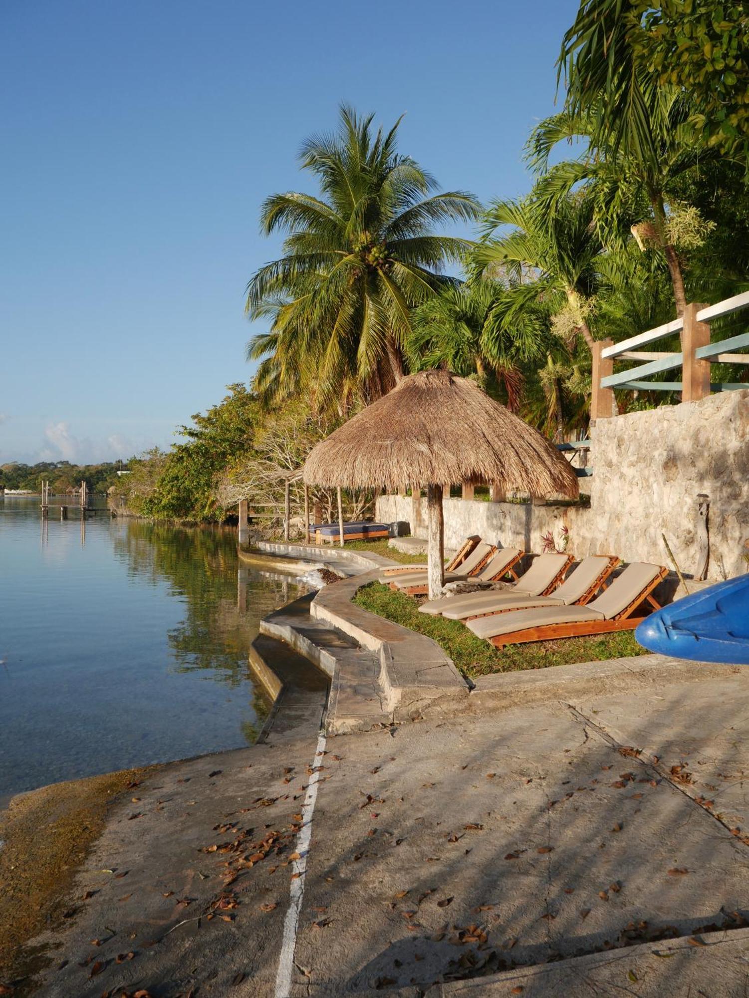 Villa Santuario Lake Front Oasis Bacalar Extérieur photo