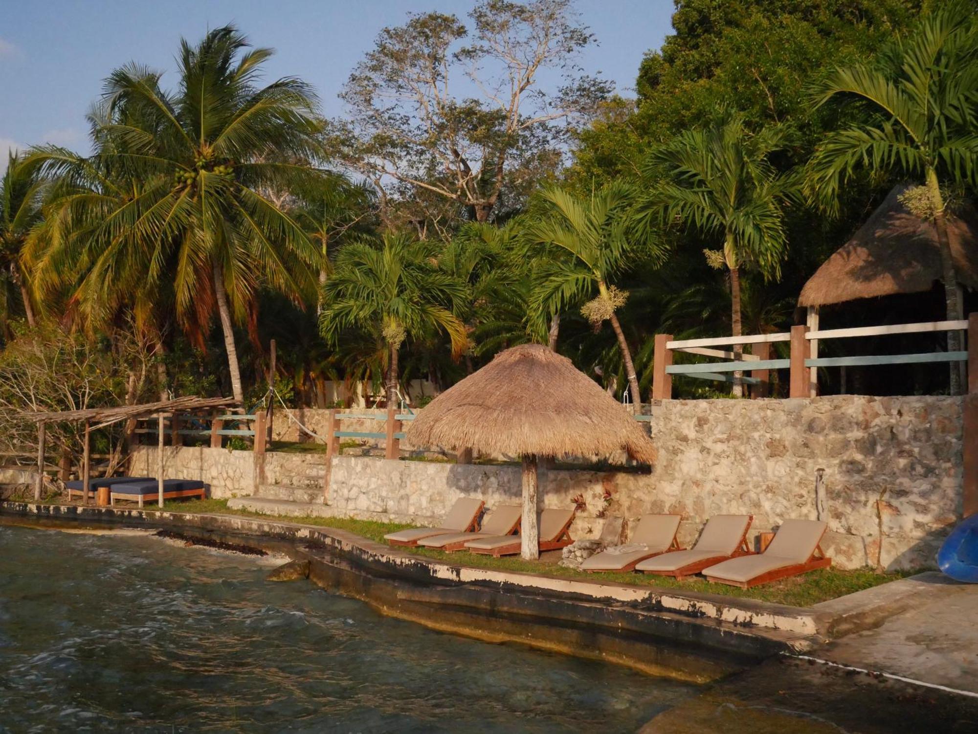 Villa Santuario Lake Front Oasis Bacalar Extérieur photo