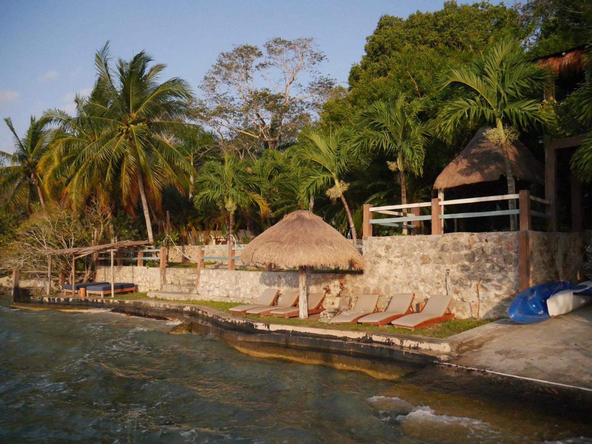 Villa Santuario Lake Front Oasis Bacalar Extérieur photo