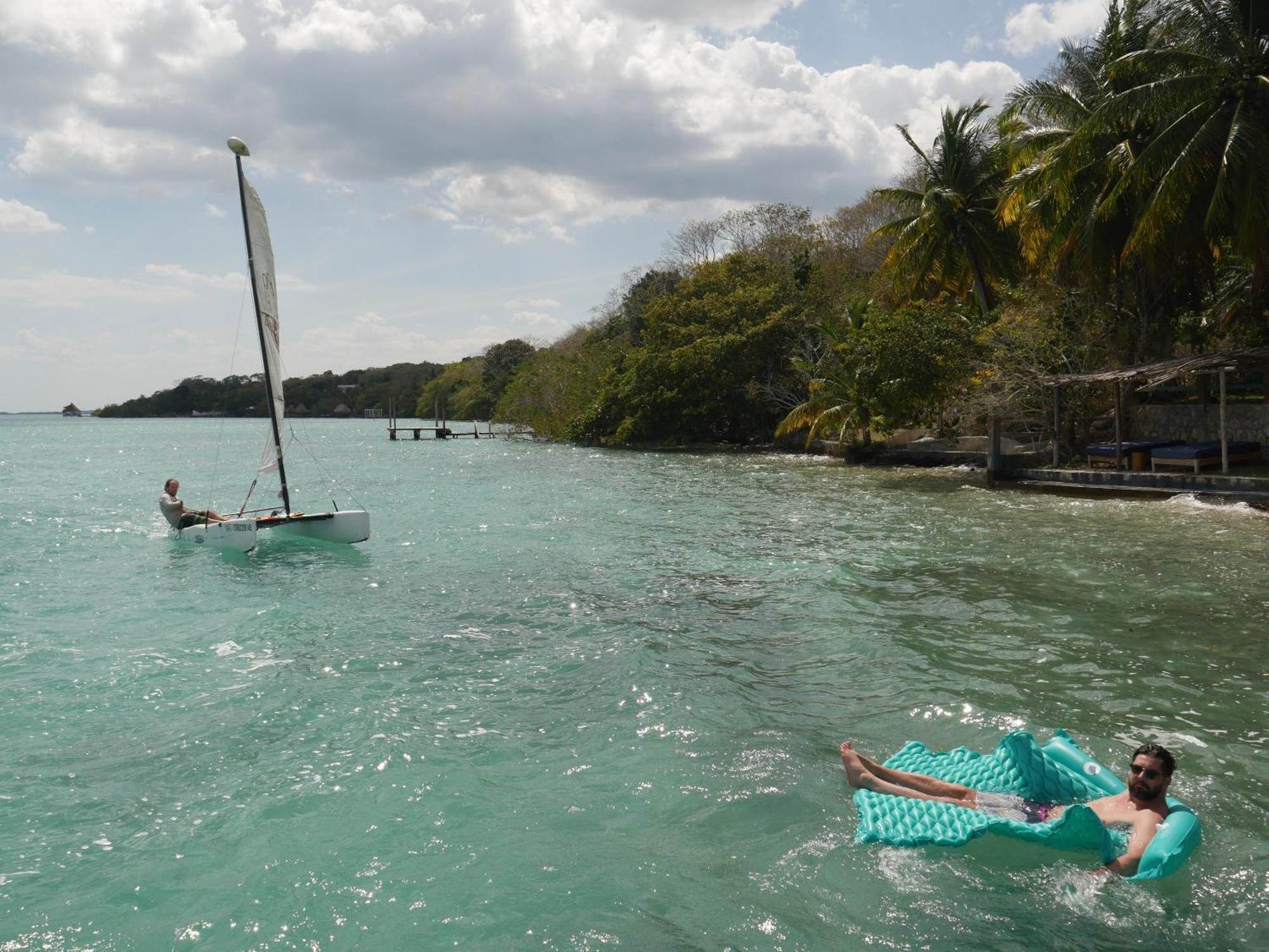 Villa Santuario Lake Front Oasis Bacalar Extérieur photo