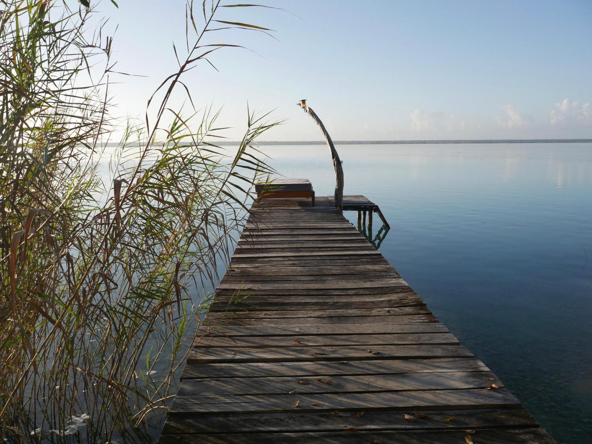 Villa Santuario Lake Front Oasis Bacalar Extérieur photo
