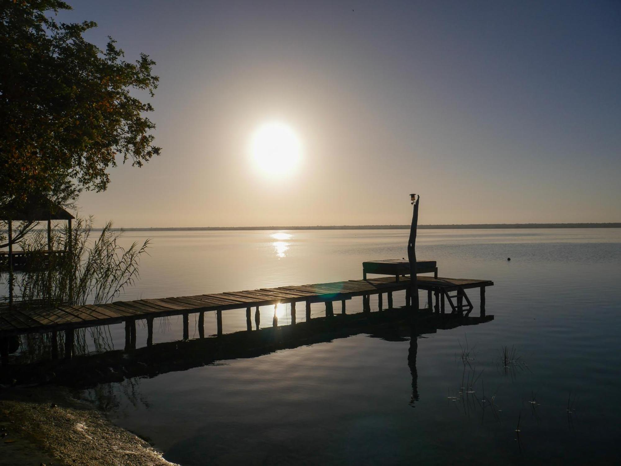 Villa Santuario Lake Front Oasis Bacalar Extérieur photo