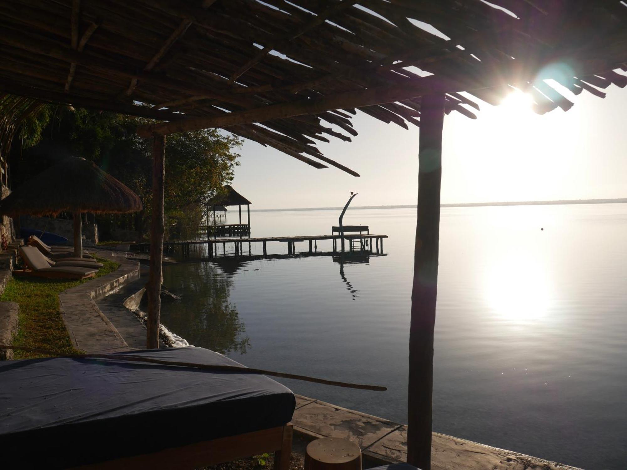 Villa Santuario Lake Front Oasis Bacalar Extérieur photo