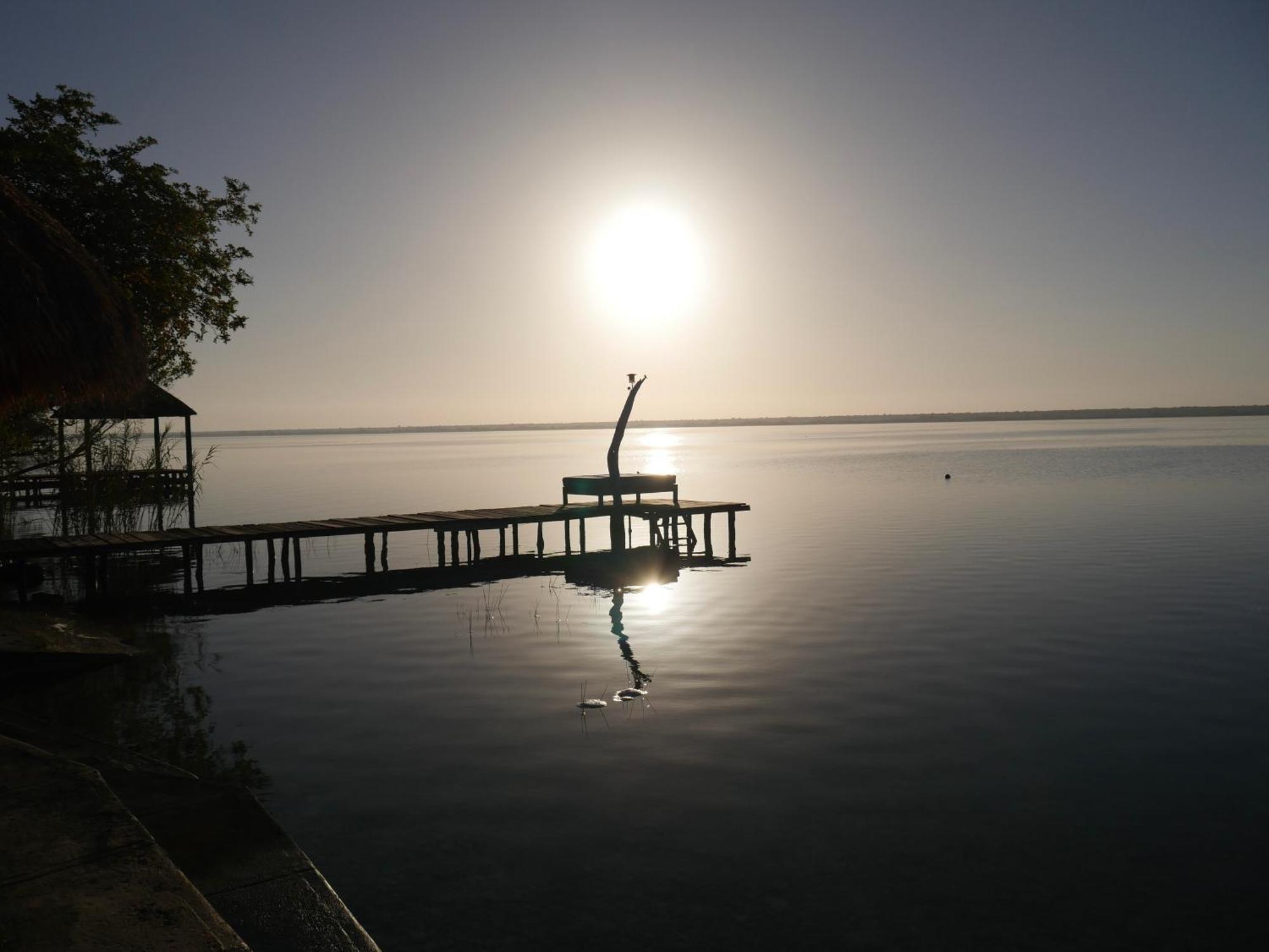 Villa Santuario Lake Front Oasis Bacalar Extérieur photo